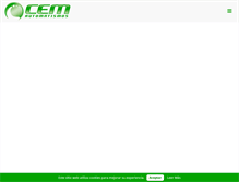 Tablet Screenshot of cemautomatismos.com
